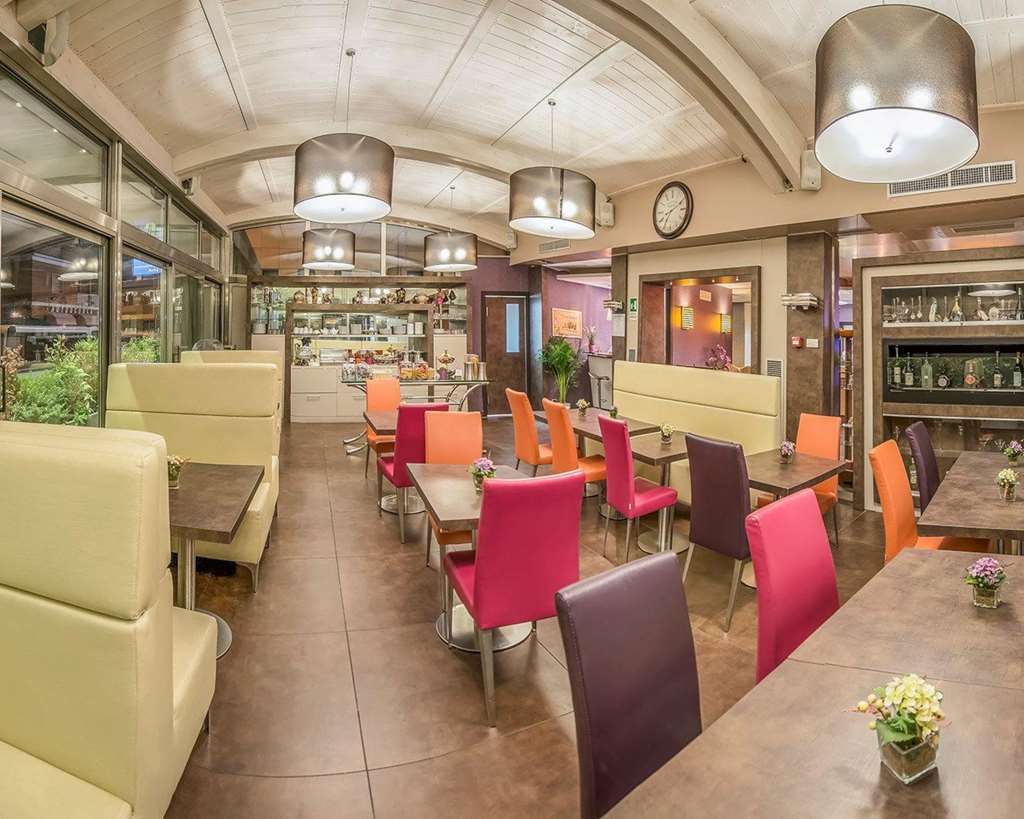 Rome Airport Hotel Fiumicino Restoran foto